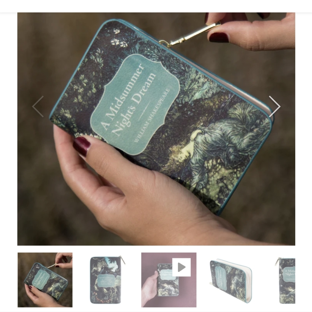 Well Read A Midsummer Night's Dream Wallet